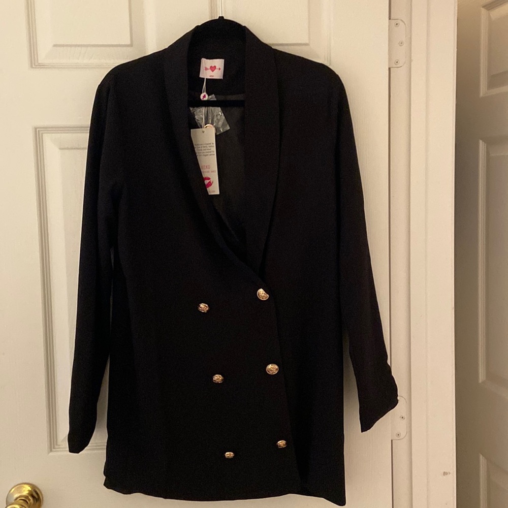 Buddy Love Black blazer dress
